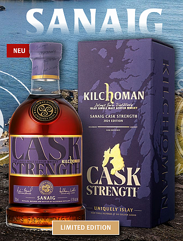 Kilchoman CASK STRENGHT 2024 Sanaig Islay single Malt - Whisky