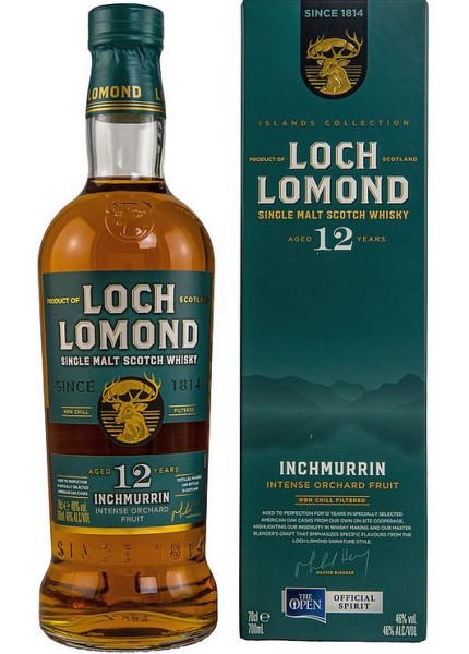 Loch Lomond 12 years old Inmurrin Single Malt Whisky