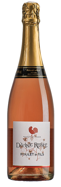 Poulet - Divine Rosé - Pet Nat Vin Mousseux