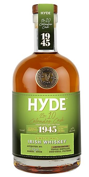 Hyde No 10 Single Malt Calvados Cask limited Irish Whisky