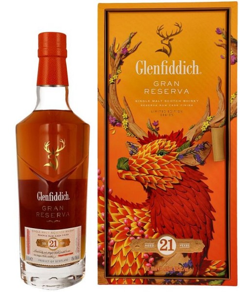 Glenfiddich 21 years single Malt Whisky