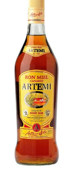 Artemi Ron Miel LITER Honig Rumlikör