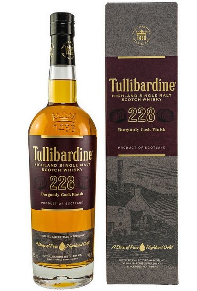 Tullibardine Burgundy Cask Single Malt Whisky