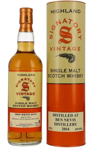 Ben Nevis 2013/2021 Signatory Single Malt Whisky