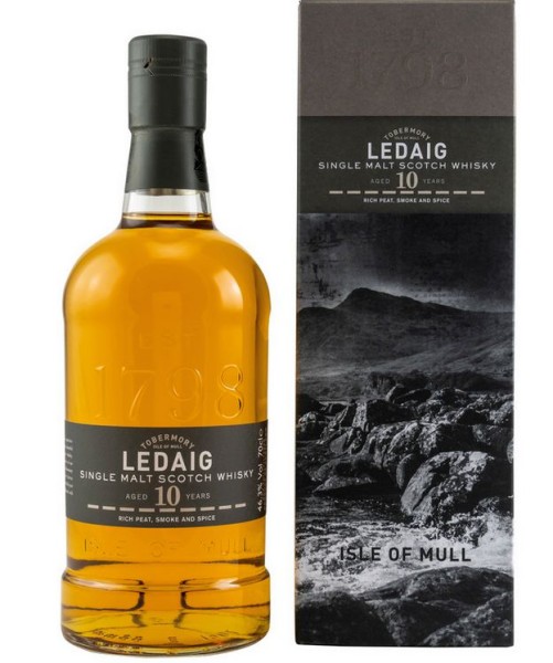 Ledaig 10 years peated Single Malt Isle of Mull Whisky