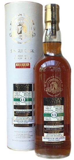 Benriach Duncan Taylor Sherry Cask collection 53,5%