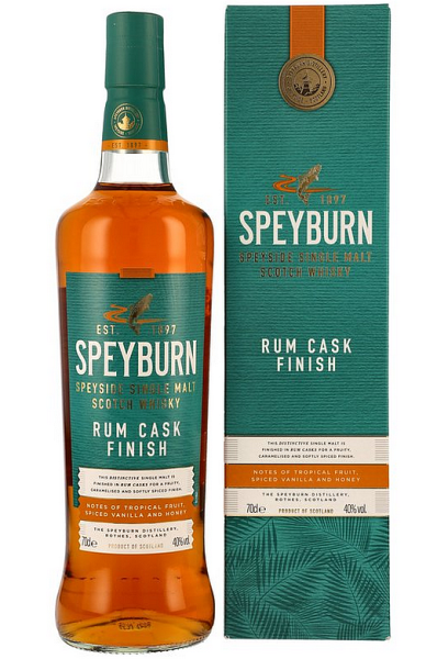 Speyburn Rum Cask Single Malt unchillfiltered Speyside