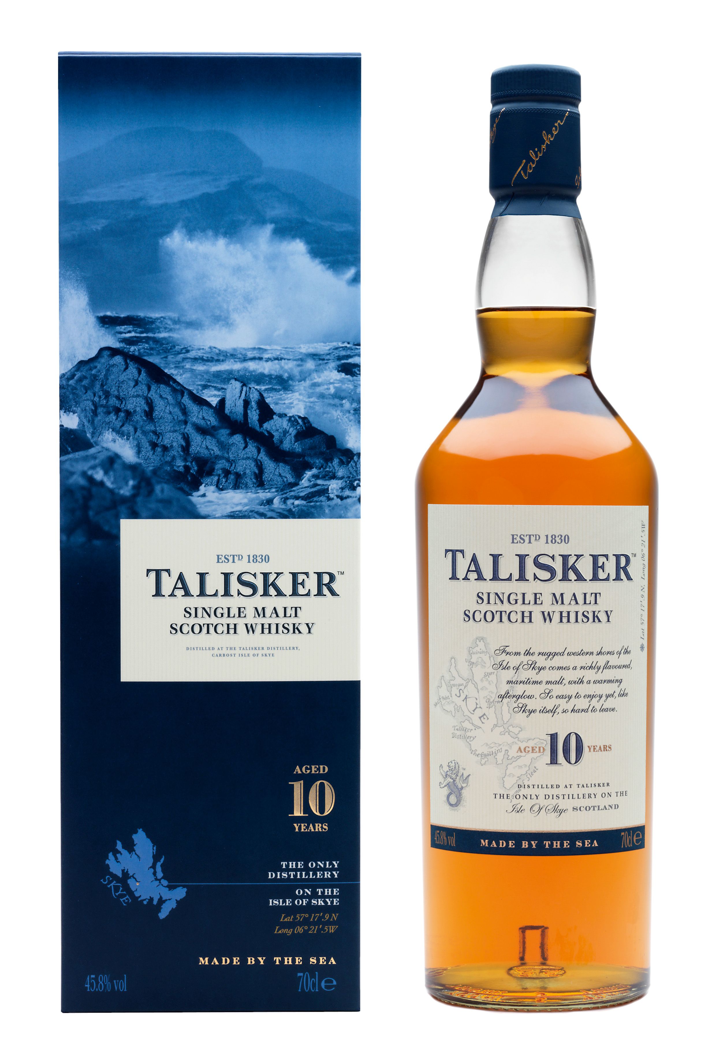 Talisker 10 years Single Malt Isle of Skye Whisky | Inseln | Schottland ...