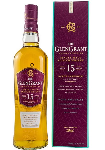 Glen Grant 15 years Speyside Whisky Batch strength