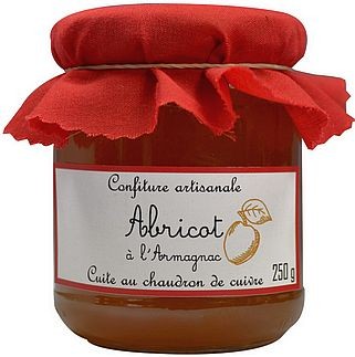 Aprikosenkonfitüre mit Armagnac - Abricot à l`Armgnac 250g