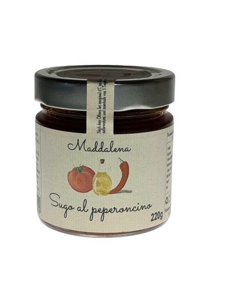 Nonna Maddalena Sugo al Peperoncino Glas 220g