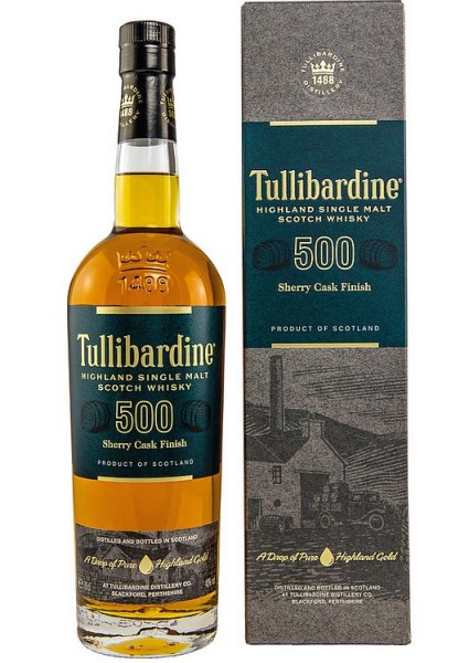 Tullibardine Sherry Cask Single Malt Whisky